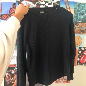 CALIA Carrie Underwood Textured Crewneck Pullover